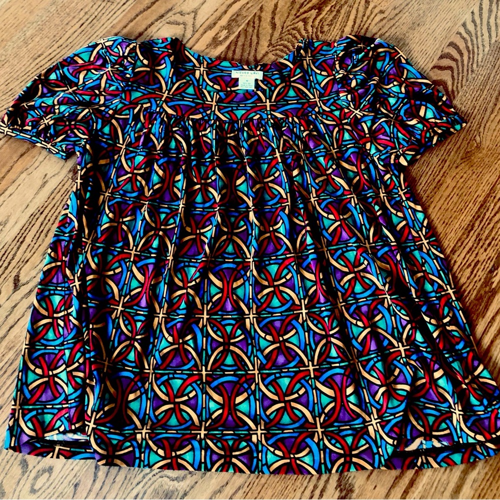 Nieves Lavi silk top